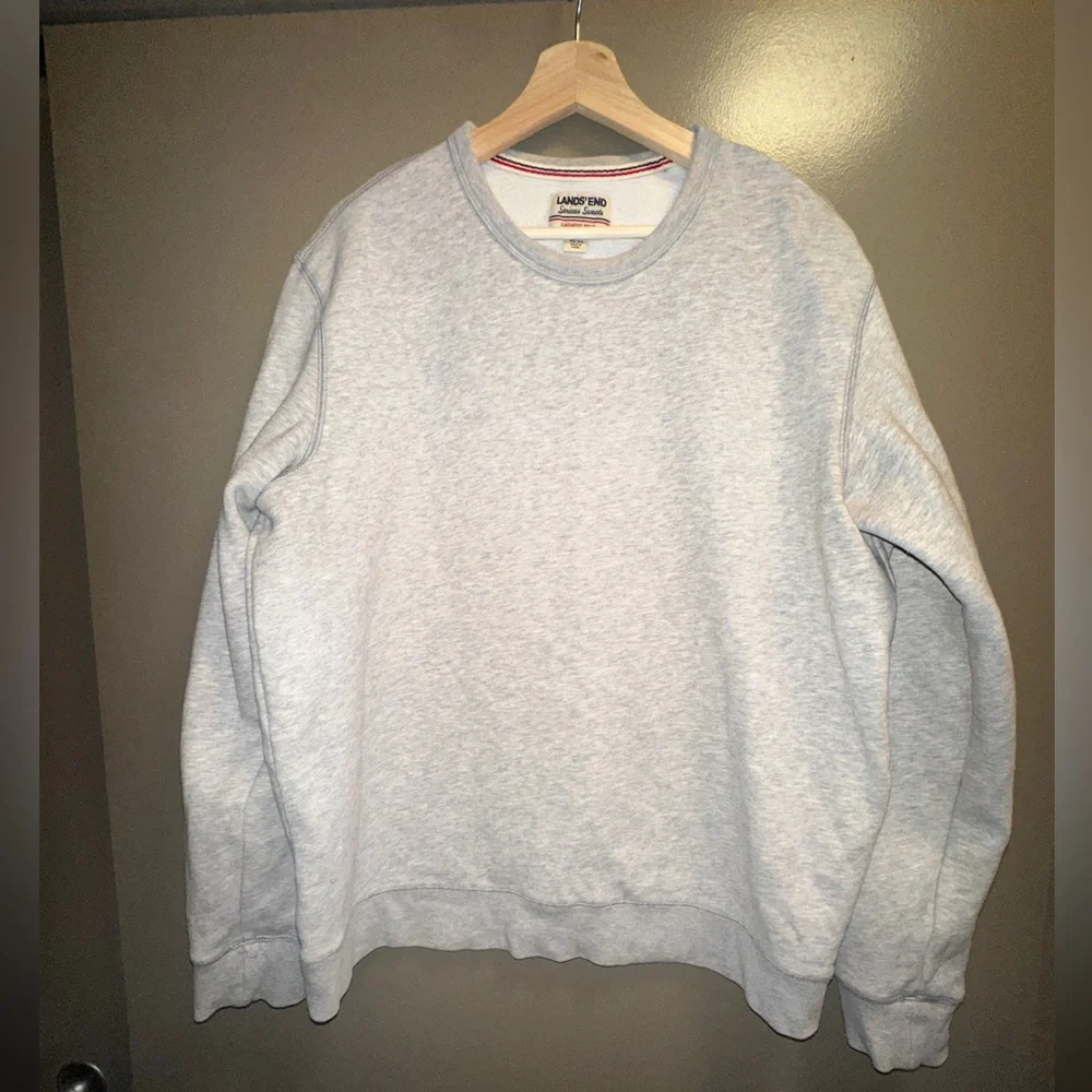 Grey sweatshirt sweater